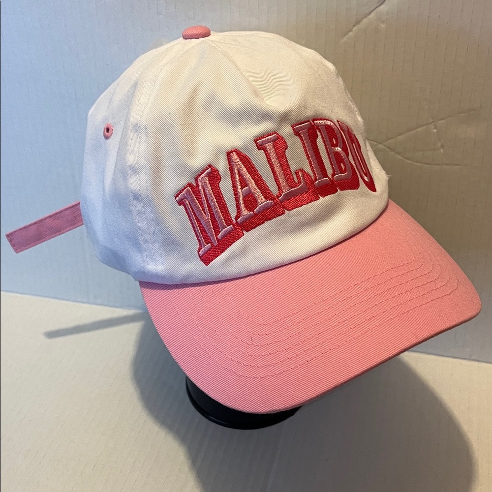 White and Pink Malibu Cap NWT - Picture 11 of 14